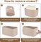 Large Storage Basket, Cotton Rope Woven Blanket Basket, Toy Storage for Baby Room, Living Room, Brown